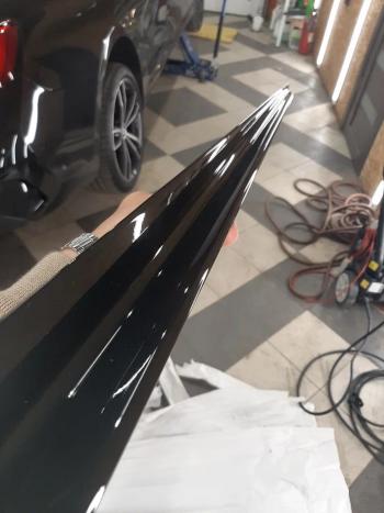 11 499 р. Пластиковые накладки M порогов  BMW 3 серия  G20 (2018-2022) (цвет: черный глянец)  с доставкой в г. Санкт‑Петербург. Увеличить фотографию 5