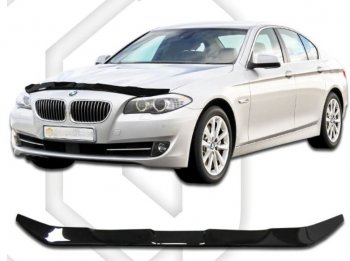 Дефлектор капота CA-Plastic BMW 5 серия F11 дорестайлинг, универсал (2009-2013)