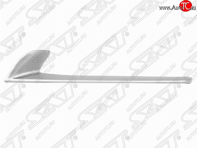 499 р. Левый молдинг решетки радиатора SAT  BMW 5 серия ( F11,  F10) (2009-2017) дорестайлинг, универсал, седан дорестайлинг, рестайлинг, седан, рестайлинг, универсал (Неокрашенный)  с доставкой в г. Санкт‑Петербург