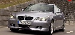 Накладка AC Schnitzer на передний бампер BMW 5 серия E60 седан дорестайлинг (2003-2007)