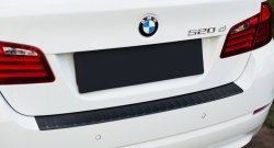 1 599 р. Накладка на задний бампер RA  BMW 5 серия  F10 (2009-2013) седан дорестайлинг (Поверхность шагрень)  с доставкой в г. Санкт‑Петербург. Увеличить фотографию 2