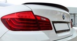 8 799 р. Лип спойлер BSM  BMW 5 серия  F10 (2009-2013) седан дорестайлинг (Неокрашенный)  с доставкой в г. Санкт‑Петербург. Увеличить фотографию 2