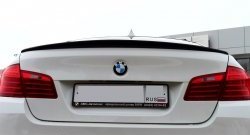 8 799 р. Лип спойлер BSM  BMW 5 серия  F10 (2009-2013) седан дорестайлинг (Неокрашенный)  с доставкой в г. Санкт‑Петербург. Увеличить фотографию 3