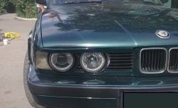 1 649 р. Реснички на фары CT v1 BMW 5 серия E34 седан дорестайлинг (1988-1994) (Неокрашенные)  с доставкой в г. Санкт‑Петербург. Увеличить фотографию 1