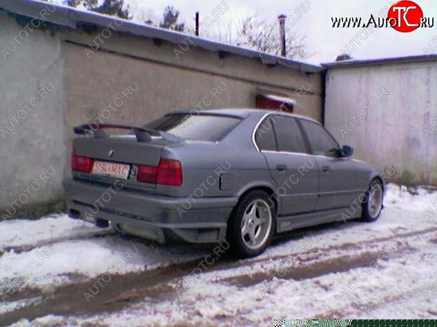 7 049 р. Спойлер Pilot BMW 5 серия E34 седан дорестайлинг (1988-1994)  с доставкой в г. Санкт‑Петербург