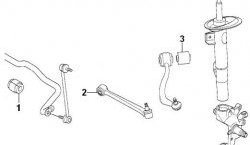 369 р. Полиуретановая втулка стабилизатора задней подвески Точка Опоры  BMW 3 серия ( E36,  E46) - Z4  E85  с доставкой в г. Санкт‑Петербург. Увеличить фотографию 2