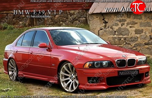 7 299 р. Передний бампер Neodesign BMW 5 серия E39 седан дорестайлинг (1995-2000)  с доставкой в г. Санкт‑Петербург