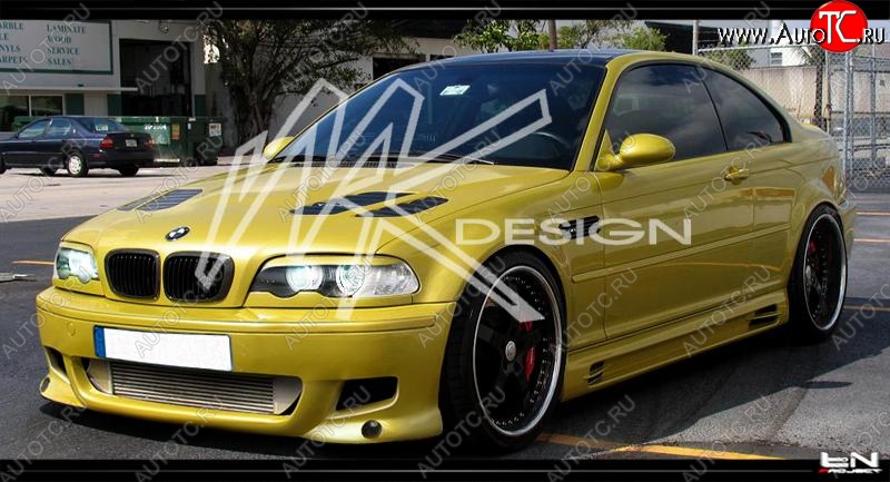 25 899 р. Передний бампер Kersher BMW 3 серия E46 седан дорестайлинг (1998-2001)  с доставкой в г. Санкт‑Петербург