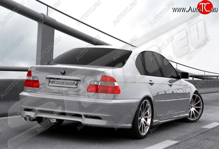 25 899 р. Задний бампер Neodesign BMW 3 серия E46 седан дорестайлинг (1998-2001)  с доставкой в г. Санкт‑Петербург