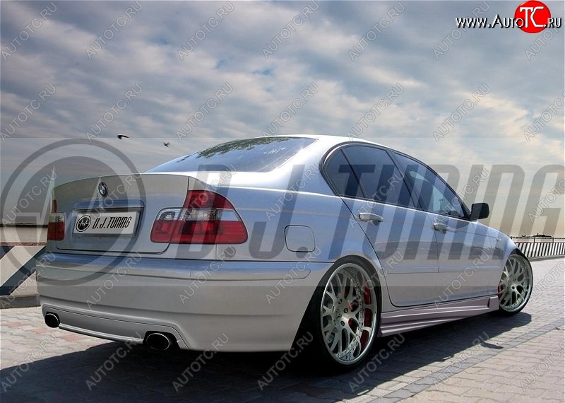 25 899 р. Задний бампер D.J. BMW 3 серия E46 седан дорестайлинг (1998-2001)  с доставкой в г. Санкт‑Петербург