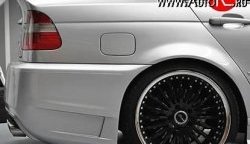 11 799 р. Задний бампер Prior Design BMW 3 серия E46 седан дорестайлинг (1998-2001) (Неокрашенный)  с доставкой в г. Санкт‑Петербург. Увеличить фотографию 5