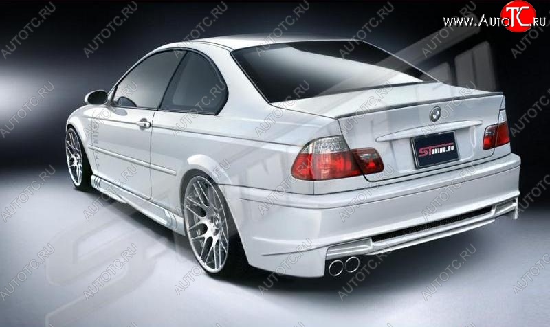 25 899 р. Задний бампер ST2 BMW 3 серия E46 седан дорестайлинг (1998-2001)  с доставкой в г. Санкт‑Петербург