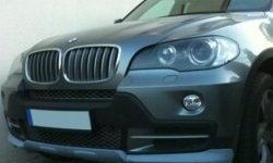 8 999 р. Накладка на передний бампер CT BMW X5 E53 дорестайлинг (1999-2003) (Неокрашенная)  с доставкой в г. Санкт‑Петербург. Увеличить фотографию 2