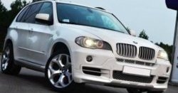 8 999 р. Накладка на передний бампер CT BMW X5 E53 дорестайлинг (1999-2003) (Неокрашенная)  с доставкой в г. Санкт‑Петербург. Увеличить фотографию 1