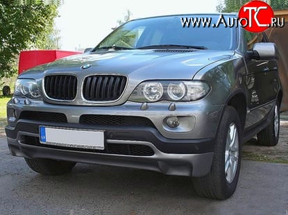 4 999 р. Накладка Sport Package на передний бампер (4.8is) BMW X5 E53 дорестайлинг (1999-2003) (Кузов: дорестайлинг)  с доставкой в г. Санкт‑Петербург