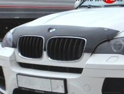 699 р. Дефлектор капота NovLine  BMW X5  E70 - X6  E71  с доставкой в г. Санкт‑Петербург. Увеличить фотографию 1