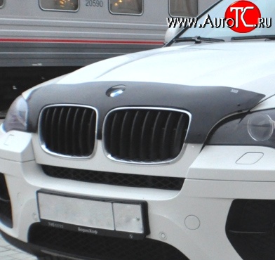 699 р. Дефлектор капота NovLine  BMW X5  E70 - X6  E71  с доставкой в г. Санкт‑Петербург