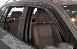 Комплект дефлекторов окон (ветровиков) 4 шт. Russtal BMW X5 E70 дорестайлинг (2006-2010)