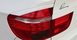 939 р. Накладки задних фар RA  BMW X5  E70 (2006-2010) дорестайлинг (Неокрашенные)  с доставкой в г. Санкт‑Петербург. Увеличить фотографию 1