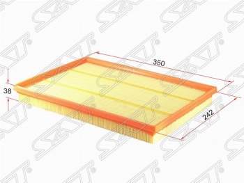 Фильтр воздушный двигателя SAT (350х242х38 mm) BMW X5 E70 дорестайлинг (2006-2010)