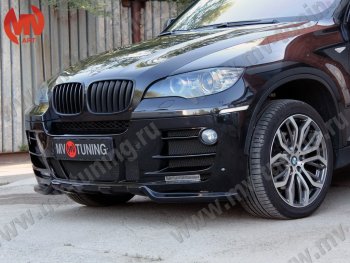 30 999 р. Передний бампер Hamann Style  BMW X6  E71 (2008-2014) (Неокрашенный)  с доставкой в г. Санкт‑Петербург. Увеличить фотографию 3