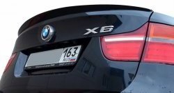 3 399 р. Лип спойлер АВТОКРАТ  BMW X6  E71 (2008-2014) дорестайлинг, рестайлинг (Неокрашенный)  с доставкой в г. Санкт‑Петербург. Увеличить фотографию 6