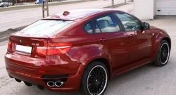 13 349 р. Лип спойлер Lumma BMW X6 E71 дорестайлинг (2008-2012) (Неокрашенный)  с доставкой в г. Санкт‑Петербург. Увеличить фотографию 3