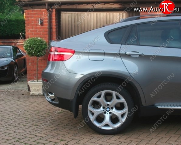 7 449 р. Брызговики CT BMW X6 E71 дорестайлинг (2008-2012)  с доставкой в г. Санкт‑Петербург