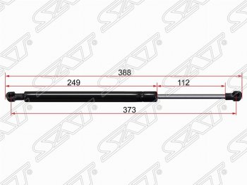 539 р. Упор крышки багажника SAT (газовый)  BMW 3 серия  E90 (2004-2008) седан дорестайлинг  с доставкой в г. Санкт‑Петербург. Увеличить фотографию 1