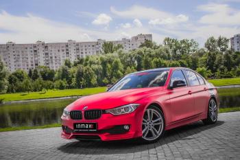 12 999 р. Юбка переднего бампера (Sport,Luxury, SE) INMAX  BMW 3 серия ( F30,  F31) (2012-2015) (Неокрашенный)  с доставкой в г. Санкт‑Петербург. Увеличить фотографию 5