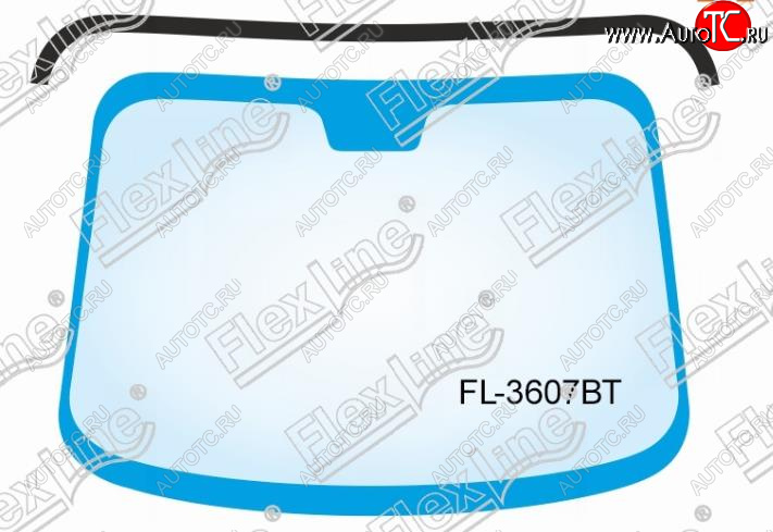 449 р. Молдинг лобового стекла FlexLine  BMW 3 серия ( F34,  F30,  F31) (2012-2020) Grand Turismo лифтбэк дорестайлинг, седан дорестайлинг, универсал дорестайлинг, седан рестайлинг, универсал рестайлинг, Grand Turismo лифтбэк рестайлинг  с доставкой в г. Санкт‑Петербург