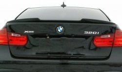 8 239 р. Лип спойлер BS v2 BMW 3 серия F30 седан дорестайлинг (2012-2015) (Неокрашенный)  с доставкой в г. Санкт‑Петербург. Увеличить фотографию 2