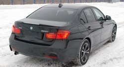 8 239 р. Лип спойлер BS v2 BMW 3 серия F30 седан дорестайлинг (2012-2015) (Неокрашенный)  с доставкой в г. Санкт‑Петербург. Увеличить фотографию 4