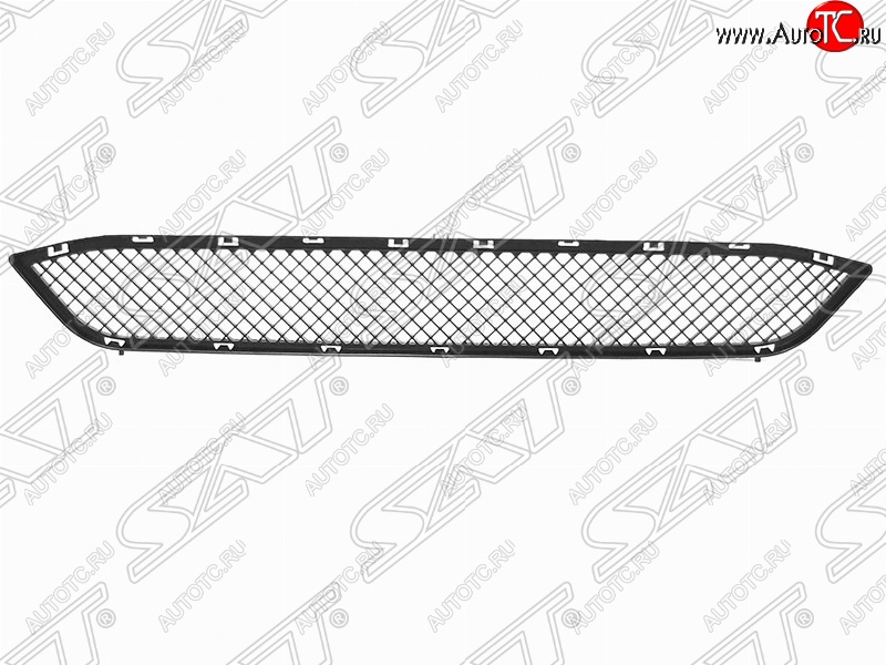 1 789 р. Решётка в передний бампер SAT (центр, рестайлинг) BMW X1 E84 (2009-2015)  с доставкой в г. Санкт‑Петербург