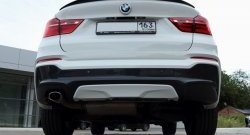 8 799 р. Лип спойлер BS BMW X4 F26 (2014-2018) (Неокрашенный)  с доставкой в г. Санкт‑Петербург. Увеличить фотографию 2