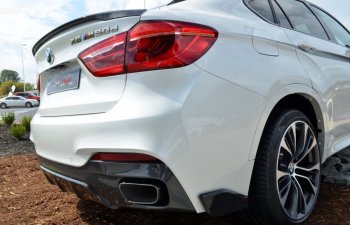 4 999 р. Спойлер багажника Performance BMW X6 F16 (2014-2020) (Неокрашенный)  с доставкой в г. Санкт‑Петербург. Увеличить фотографию 3