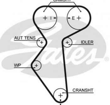 8 899 р. Комплект ГРМ (1.4-1.6 DOHC) GATES  Chevrolet Aveo (T200,  T250), Cruze (J300,  J305,  J308,  D2LC,  D2LC-K), Lacetti (хэтчбек,  универсал,  седан), Lanos (T100), Nubira (J200), Rezzo, Daewoo Kalos, Lanos (T100,  T150), Nubira (J100,  J150,  J200), Sense (Т100), ЗАЗ Lanos (седан), Vida  с доставкой в г. Санкт‑Петербург. Увеличить фотографию 2