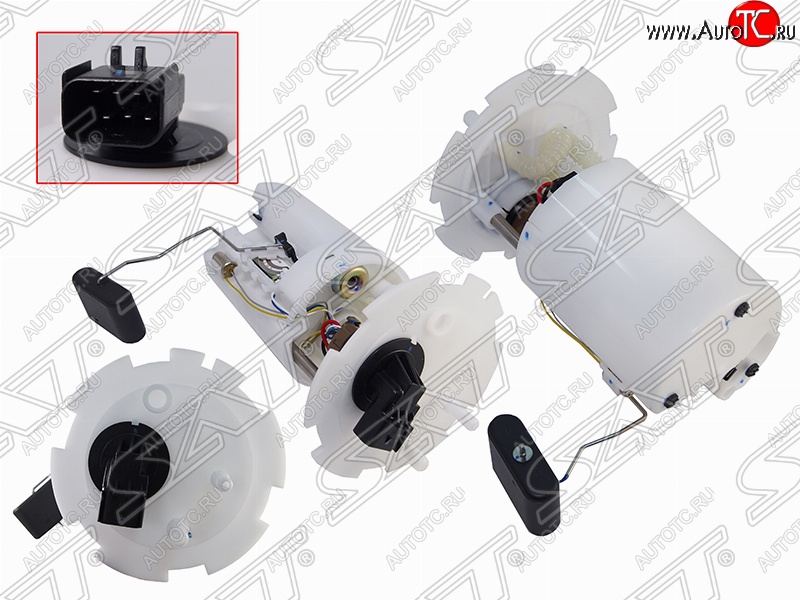 5 249 р. Насос топливный SAT  Chevrolet Aveo  T200 (2002-2008) хэтчбек 5 дв, седан  с доставкой в г. Санкт‑Петербург