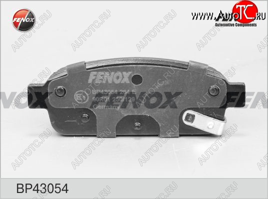 1 399 р. Колодка заднего дискового тормоза FENOX  Chevrolet Aveo  T300 (2011-2015), Chevrolet Cruze ( седан,  хэтчбек) (2009-2012), Opel Astra  J (2009-2012)  с доставкой в г. Санкт‑Петербург