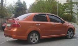 5 099 р. Пороги накладки CT v2  Chevrolet Aveo  T250 (2006-2011) седан рестайлинг (Неокрашенные)  с доставкой в г. Санкт‑Петербург. Увеличить фотографию 3