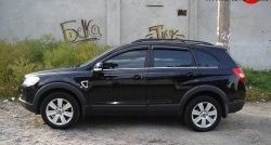 2 399 р. Дефлекторы окон (ветровики) Novline 4 шт. Chevrolet Captiva  дорестайлинг (2006-2011)  с доставкой в г. Санкт‑Петербург. Увеличить фотографию 1