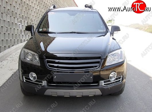 5 999 р. Решётка радиатора CT Chevrolet Captiva  дорестайлинг (2006-2011) (Неокрашенная)  с доставкой в г. Санкт‑Петербург