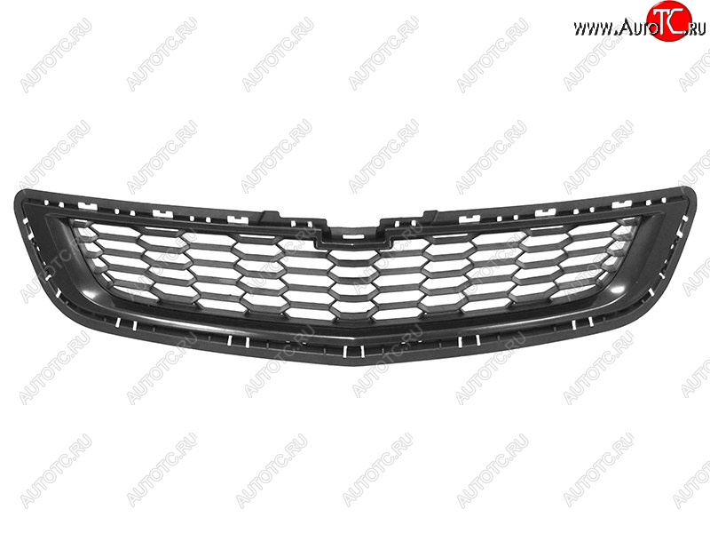 4 199 р. Решётка радиатора SAT (нижняя, черная)  Chevrolet Cobalt (2011-2016) седан дорестайлинг (Нижняя)  с доставкой в г. Санкт‑Петербург