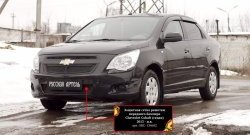 1 649 р. Защитная сетка воздухозаборника переднего бампера RA  Chevrolet Cobalt (2011-2016)  с доставкой в г. Санкт‑Петербург. Увеличить фотографию 1