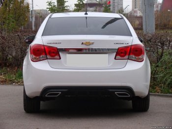 Диффузор заднего бампера Sport Chevrolet (Шевролет) Cruze (Круз)  седан (2009-2012) седан J300