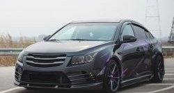 9 299 р. Передний бампер MYRIDE STYLE Chevrolet Cruze седан J300 (2009-2012) (Неокрашенный)  с доставкой в г. Санкт‑Петербург. Увеличить фотографию 2