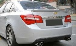 2 999 р. Лип спойлер CT Chevrolet Cruze J300 седан дорестайлинг (2009-2012) (Неокрашенный)  с доставкой в г. Санкт‑Петербург. Увеличить фотографию 1