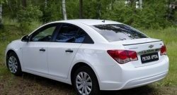 1 759 р. Лип спойлер RA  Chevrolet Cruze  J300 (2009-2015) седан дорестайлинг, седан рестайлинг (Неокрашенный)  с доставкой в г. Санкт‑Петербург. Увеличить фотографию 2