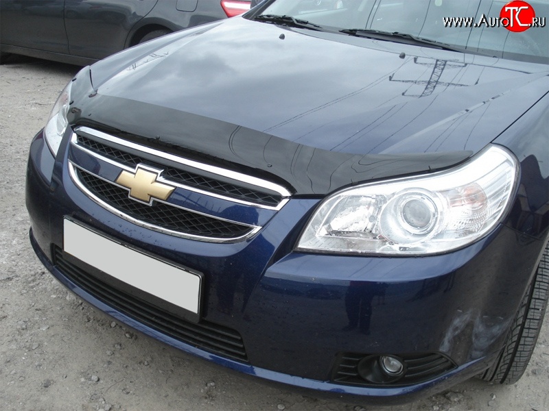 2 799 р. Дефлектор капота NovLine Chevrolet Epica V250 (2006-2012)  с доставкой в г. Санкт‑Петербург