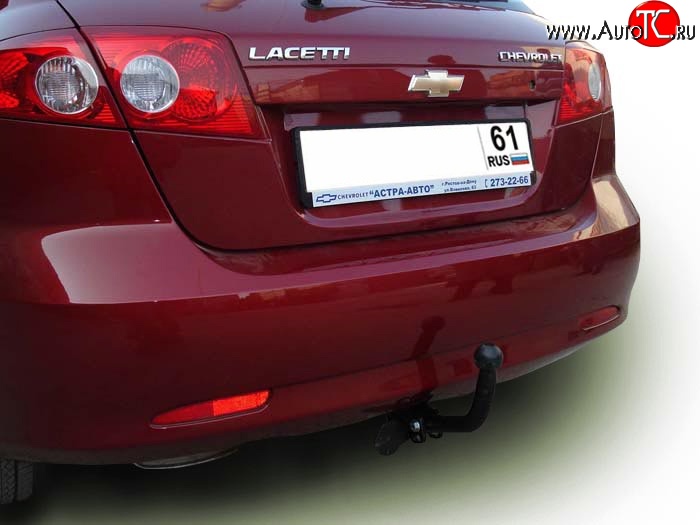 7 649 р. Фаркоп Лидер Плюс  Chevrolet Lacetti  хэтчбек (2002-2013) (Без электропакета)  с доставкой в г. Санкт‑Петербург